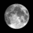 Moon age: 17 days, 7 hours, 44 minutes,93%